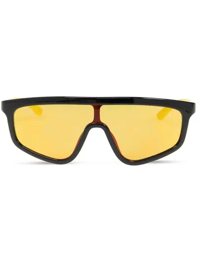 Gucci Mask Frame Sunglasses In Yellow