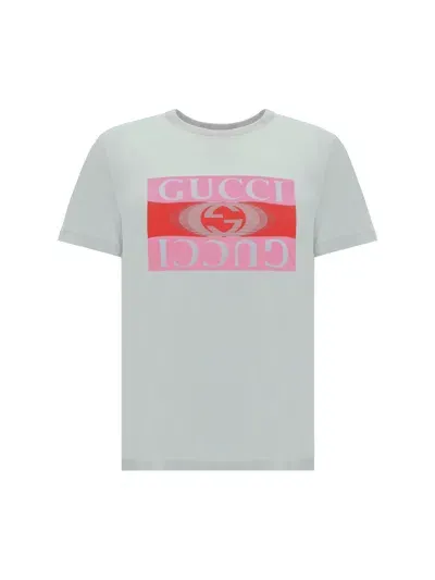 Gucci New 70s T-shirt In Off White/mc