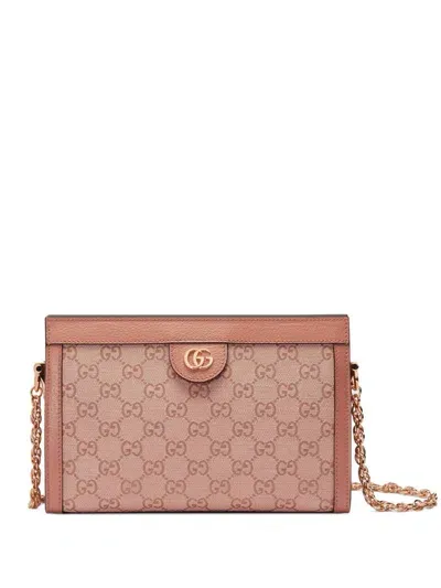 Gucci Ophidia Small Shoulder Bag In Pink