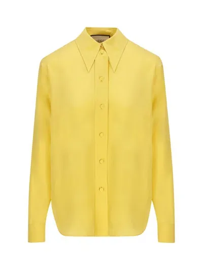 Gucci Shirts In Yellow Iris/mix