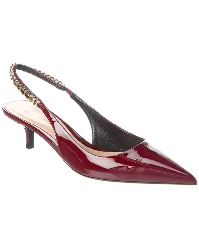 Gucci Signoria Slingback Pump In Red