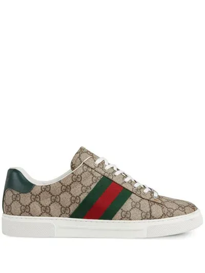 Gucci Sneakers In Beige