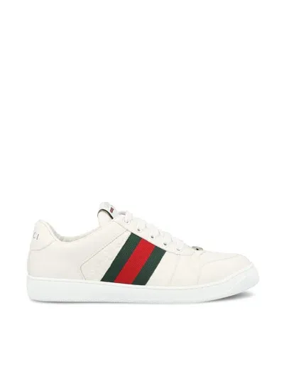 Gucci Sneakers In Wh/vrv