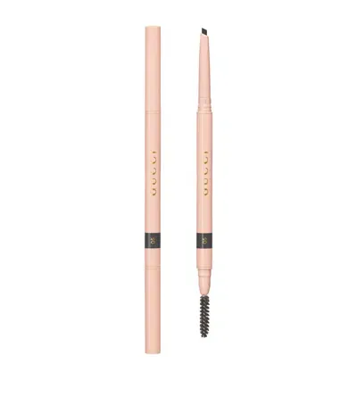 Gucci Stylo À Sourcils Waterproof Eyebrow Pencil In Grey