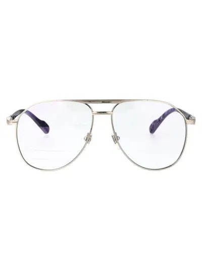 Gucci Sunglasses In 006 Silver Silver Transparent