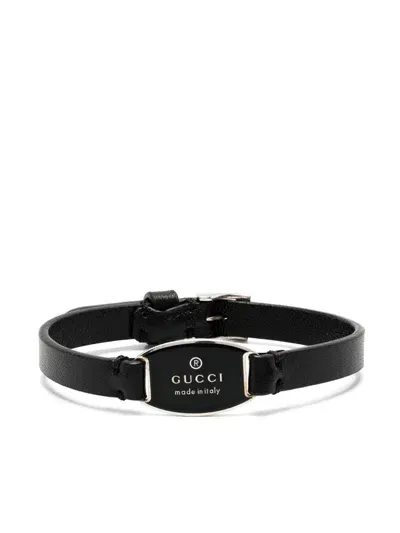 Gucci Trademark Bracelet In Schwarz