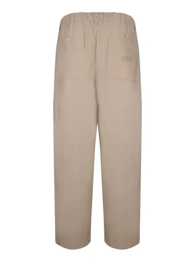 Gucci Trousers In Beige