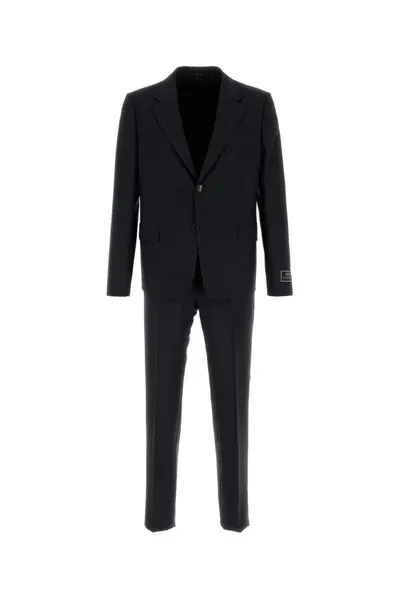 Gucci Two Piece Tailored Suit In Navy