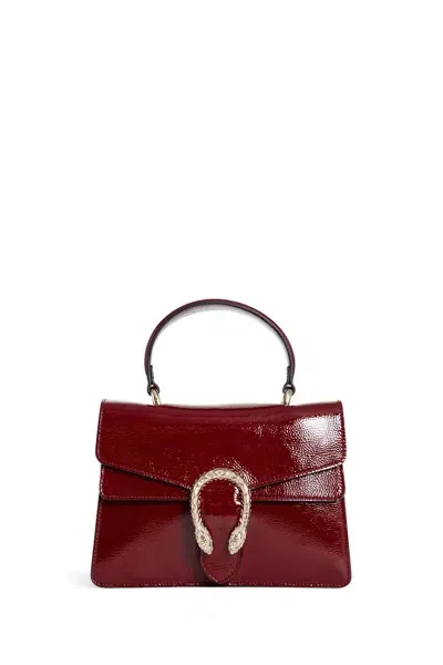 Gucci Woman Red Top Handle Bags