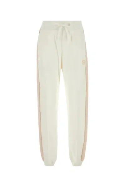 Gucci Woman White Cotton Joggers