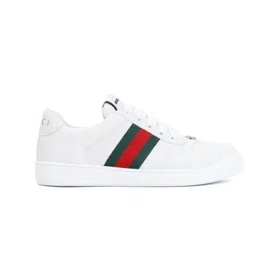 Gucci Wscreener Sneakers In White