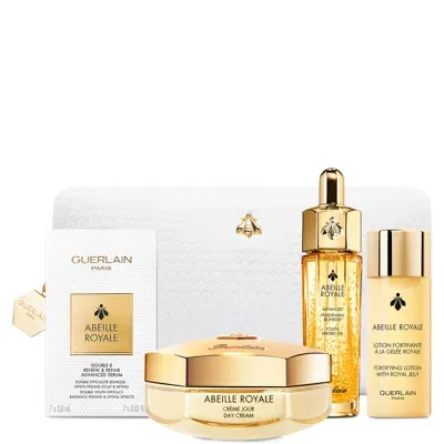 Guerlain Abeille Royale Age-defying Day Cream Programme Set In White