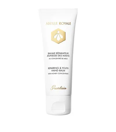 Guerlain Abeille Royale Repairing & Youth Hand Balm In White