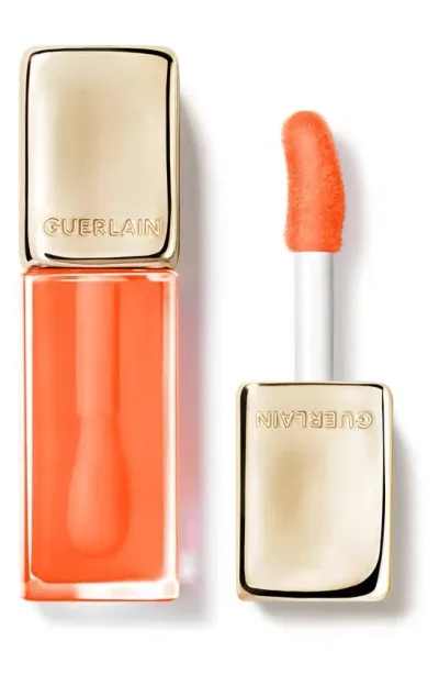 Guerlain Kiss Kiss Bee Glow Lip Oil In 319 Peach