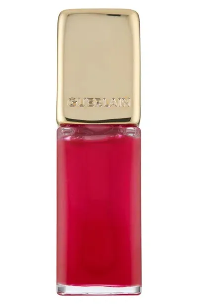 Guerlain Kiss Kiss Bee Glow Lip Oil In 458 Pop Rose