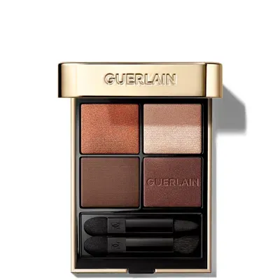 Guerlain Ombres G Eyeshadow Quad (various Options) - 910 Undressed Brown In White