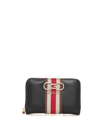 Guess Nelka  Wallet Medium Size In Black