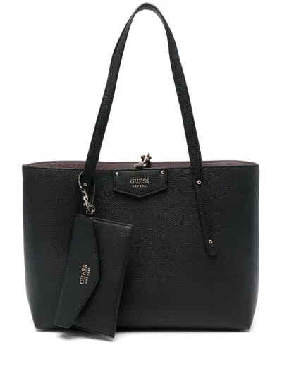 Guess Usa Brenton Tote Bag In 黑色