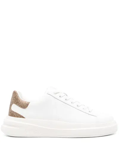 Guess Usa Elba Sneakers In White