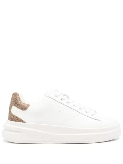 Guess Usa Elbina Sneakers In White