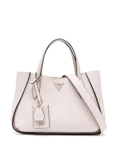 Guess Usa Keandra Girlfriend Tote Bag In Grey