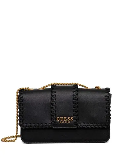 Guess Usa Libera Cross Body Bag In Schwarz