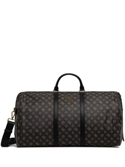 Guess Usa Vezzola Smart Luggage Bag In 黑色