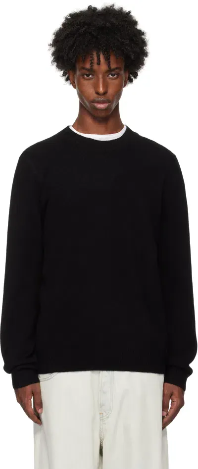 Guest In Residence Black Allday Crew Sweater