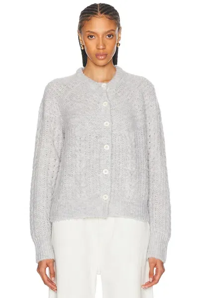 Guest In Residence Cloud Cardigan In Stone