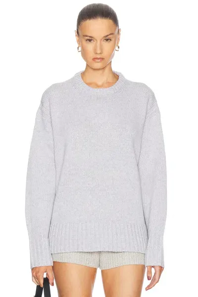 Guest In Residence Cozy Crew Cashmere Sweater In Stone