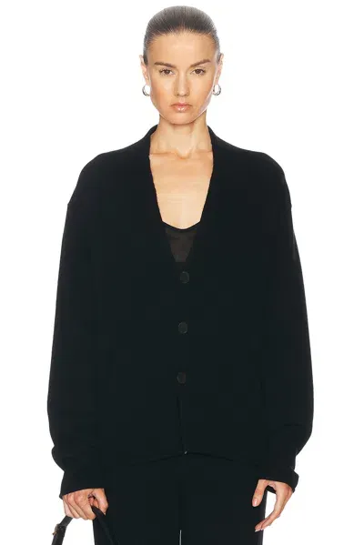 Guest In Residence Everywear Cardigan In Black