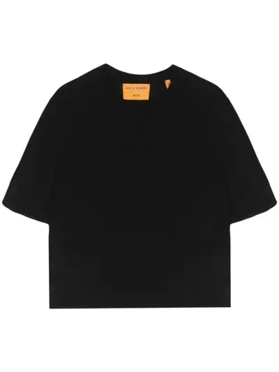 Guest In Residence Tshirt In Blk Black