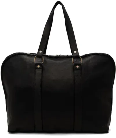 Guidi Black Soft Horse Bag In Blkt