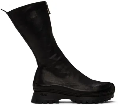 Guidi Black Vs09 Boots In Blkt