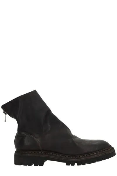 Guidi 788z Zip Up Boots In Brown