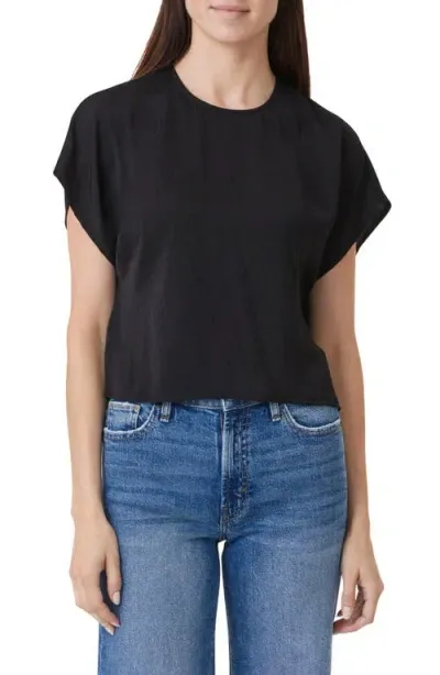 Habitual Doma Dolman Sleeve Crepe Top In Black