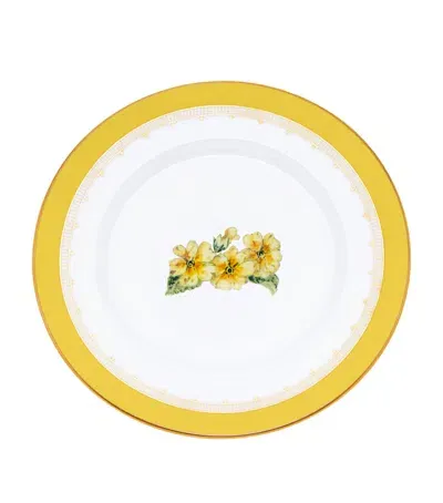 Halcyon Days Castle Of Mey Primula Plate In Yellow