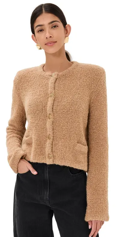 Halfboy Alice Cardigan Croissant In Beige