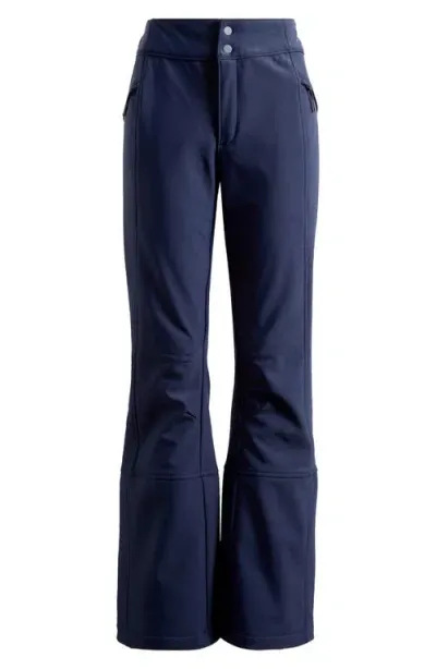 Halfdays Emma Water Resistant Fleece Lined Ski Pants In Navy