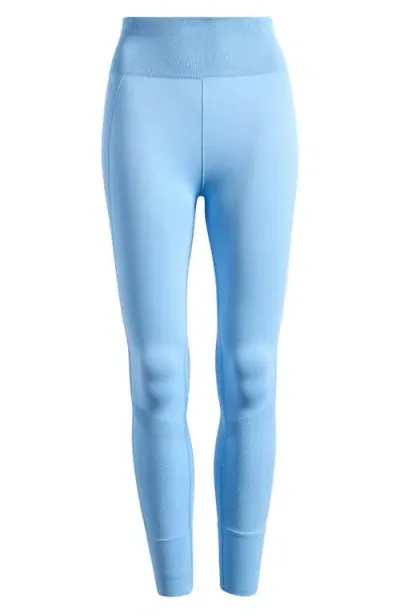 Halfdays Sophia Rib High Waist Legging In Forget Me Not