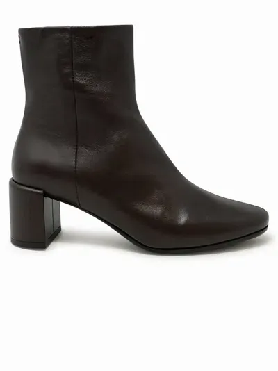 Halmanera Beta16 Brown Leather Baron Ankle Boots