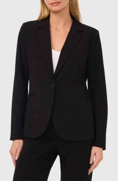 Halogenr Halogen(r) Cutaway Blazer In Rich Black