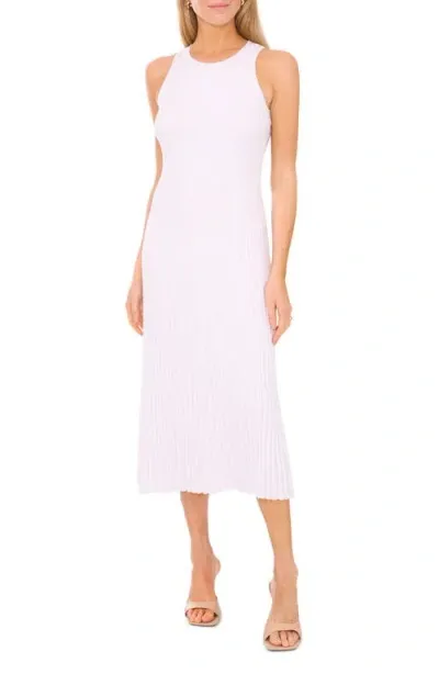 Halogenr Halogen(r) Sleeveless Midi Sweater Dress In Bright White