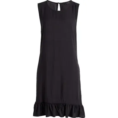 Halogenr Halogen(r) Sleeveless Shift Dress In Rich Black