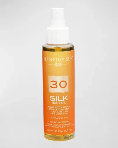 Hampton Sun Silk Body Oil In Spf 30