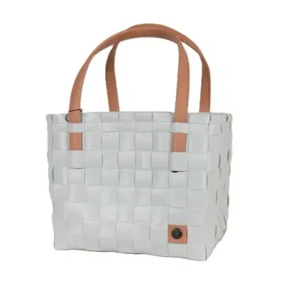 Handed By Color Block Recycled Tote Bag In Blue