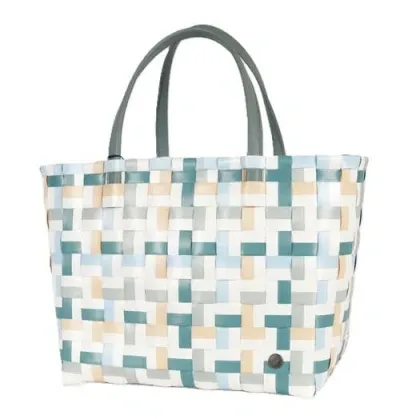 Handed By Fifty Fifty Recycled Plastic Weekender Bag In Blue