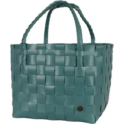 Handed By Paris Recycled Plastic Tote Bag In Green