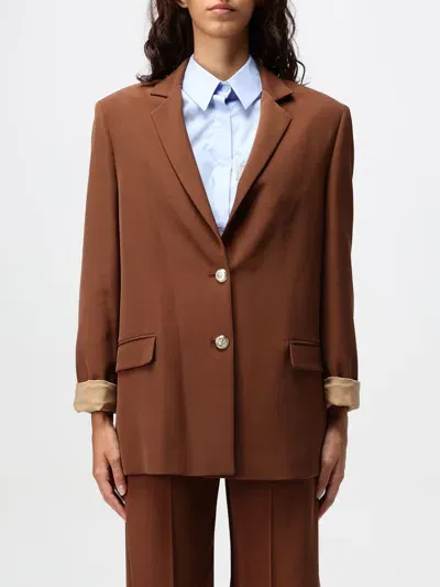 Hanita Blazer  Woman Color Dark