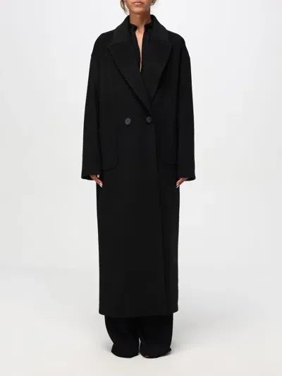 Hanita Coat  Woman Color Black In Schwarz